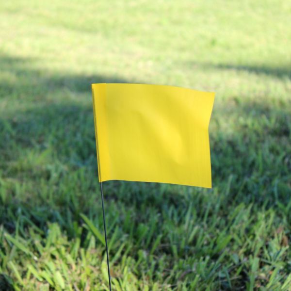 [37744406] Gelbe Markierungsflaggen