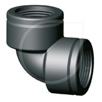 PP Winkel Innengewinde x Innengewinde PP Winkel Innengewinde x Innengewinde