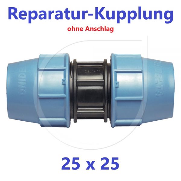 UNIDELTA Klemmverbinder Reparaturkupplung 25mm DN20