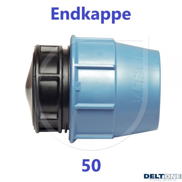 UNIDELTA Klemmverbinder Endkappe Stopfen 50mm DN40 DeltOne