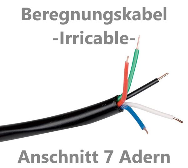 [C07001] Beregnungskabel, 7-Adern, Anschnittware