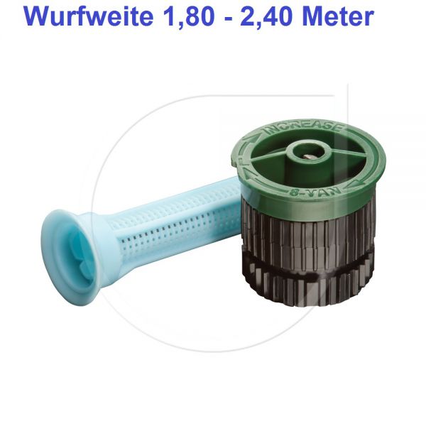 [P10008] Einstellbare Düse 8-VAN (Wurfweite 1,80 - 2,40m)