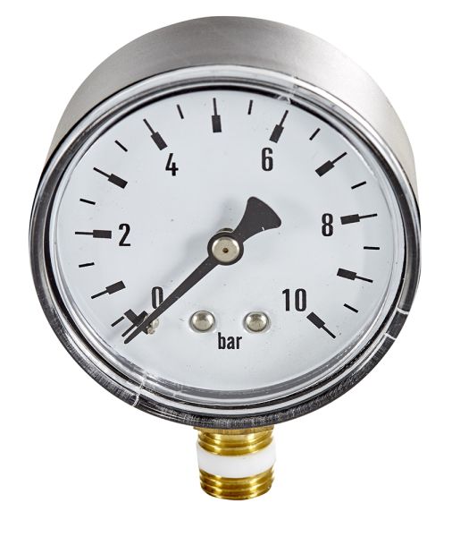 [28840016] Manometer 0 - 16 Bar mit 1/4" Anschluss unten (Abb. ähnlich)