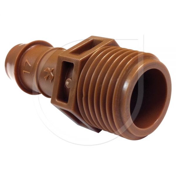 [X36375] XFF-Adapter 3/4" Außengewinde x 17mm Steckanschluss