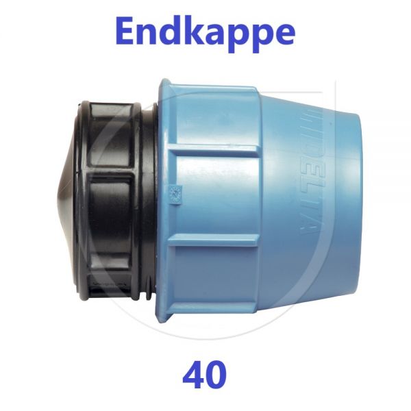 UNIDELTA Klemmverbinder Endkappe Stopfen 40mm DN32