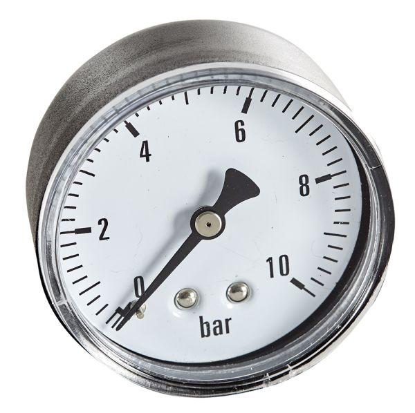 [28841010] Manometer 0-10 Bar mit 1/4" Anschluss hinten