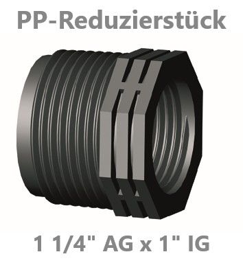 PP Redstück AG / IG 1 1/4" x 1"