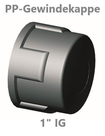 PP Kappe IG, 1"