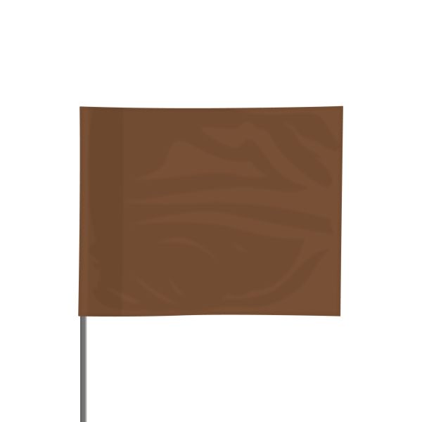 [37744411] Braune Markierungsflaggen