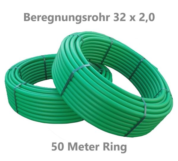 [25032050] Beregnungsrohr 32 x 2,0 aus HDPE 50m Ring