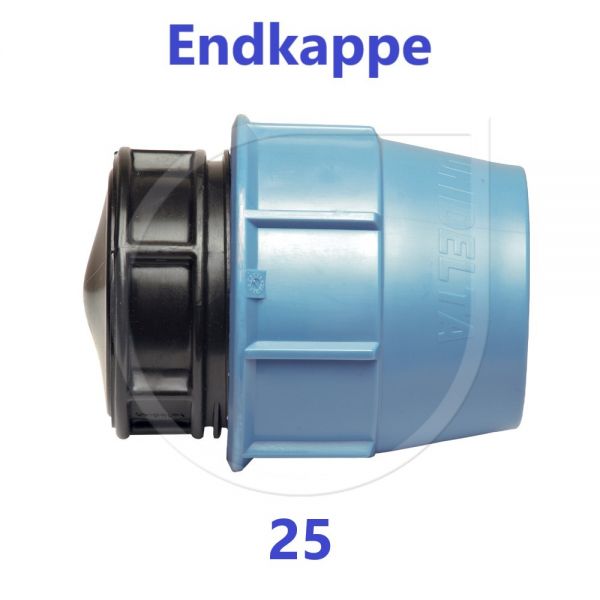 UNIDELTA Klemmverbinder Endkappe Stopfen 25mm DN20