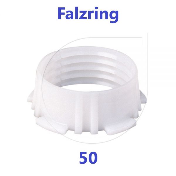 UNIDELTA Klemmring Ersatzteil Falzring 50 mm