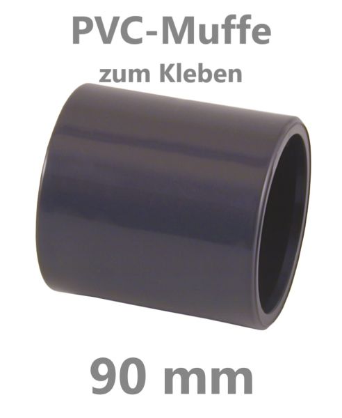 PVC Muffe 90 x 90