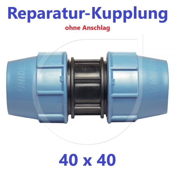 UNIDELTA Klemmverbinder Reparaturkupplung 40mm DN32