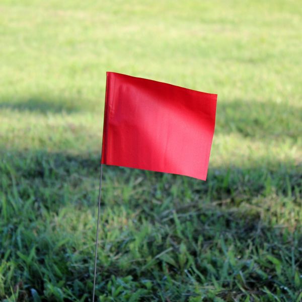 [37744405] Rot Markierungsflaggen