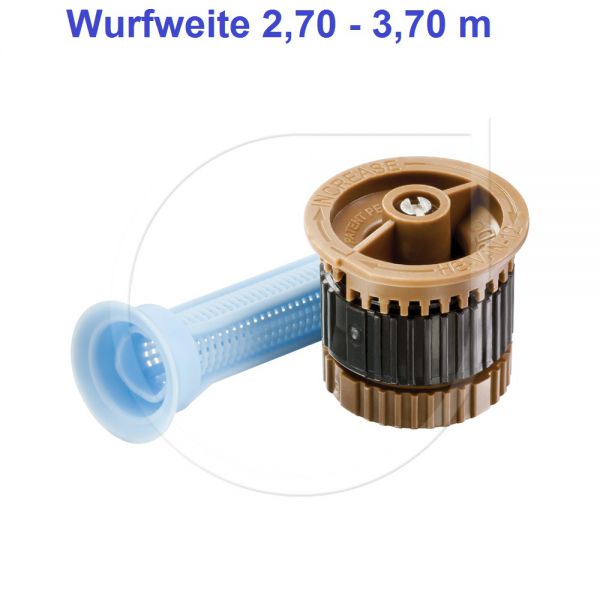 [HE1201] Einstellbare Düse 12-HE-VAN (Wurfweite 2,70 - 3,70m)