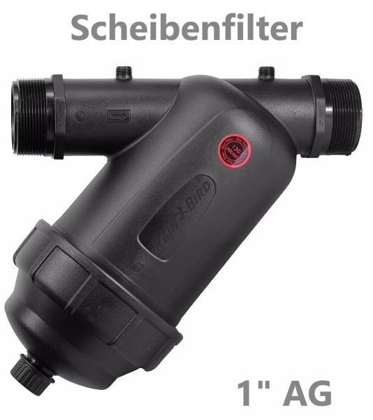 [X14611] Scheibenfilter SIPL100 mit 1" Außengewinde